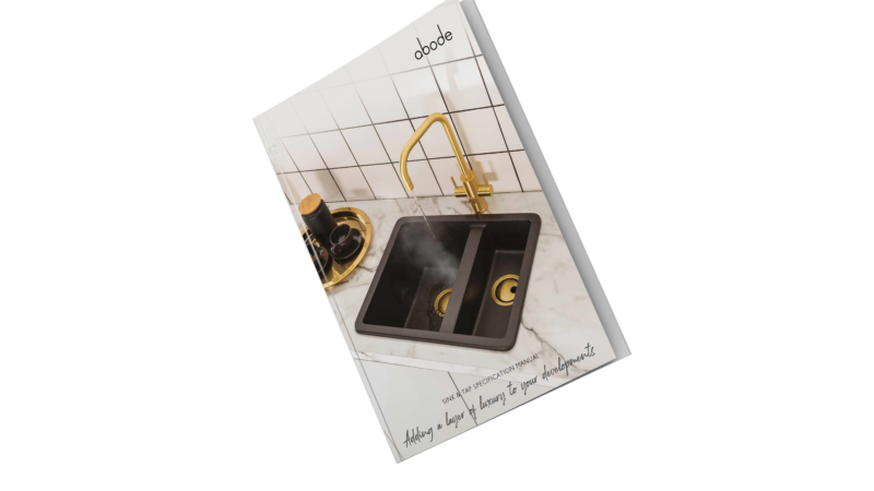 Abode introduce two new 2024 Brochures  Kitchen Sink & Tap Brochure | Specification Brochure