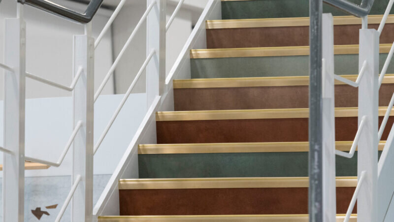 Amtico selects Gradus XT Bronze stair edgings for Head Office