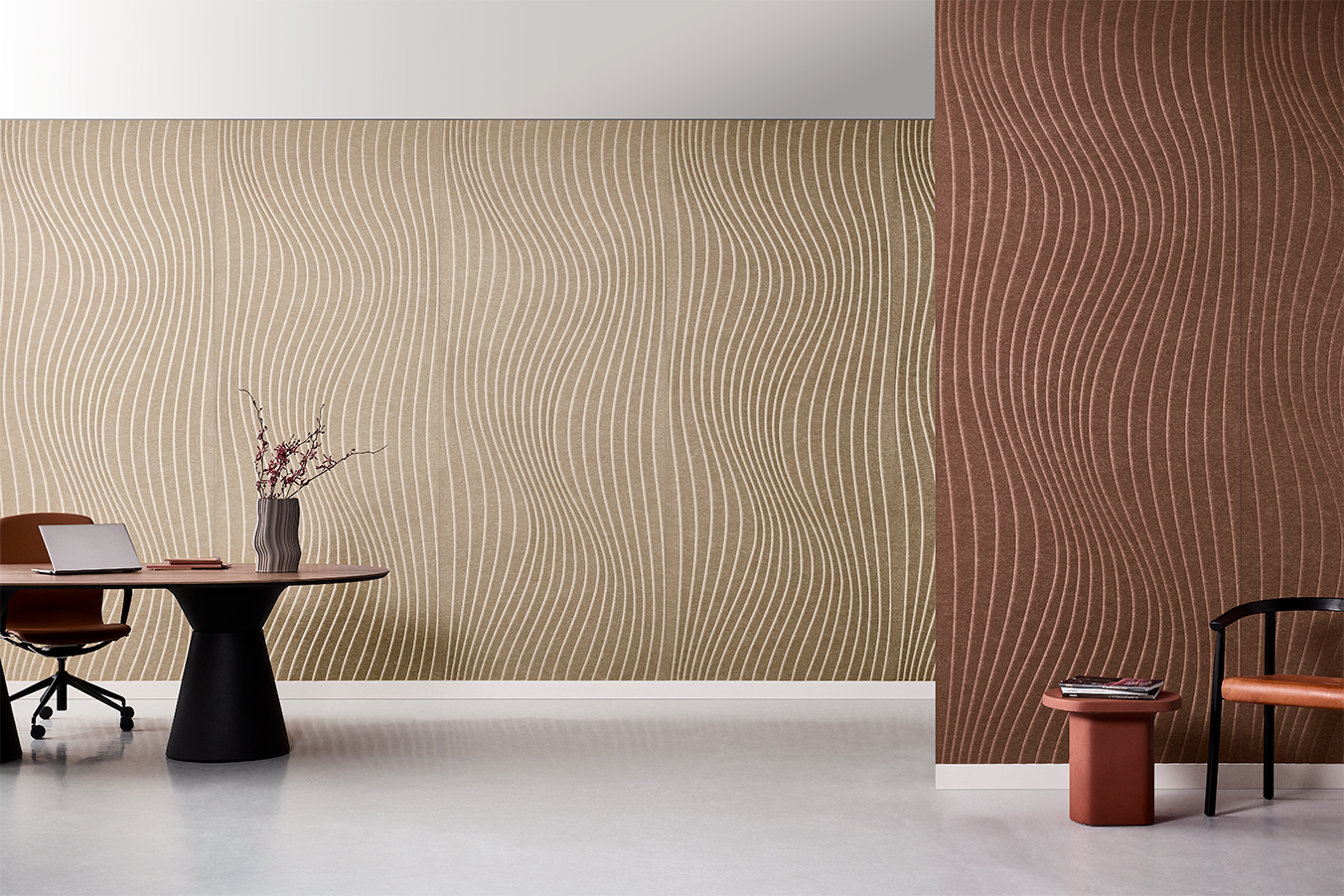 Woven Image echoes the natural language of water with their newest collection Sensory Fluidity