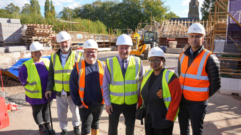 First new homes emerging as part of major New Park Village estate regeneration