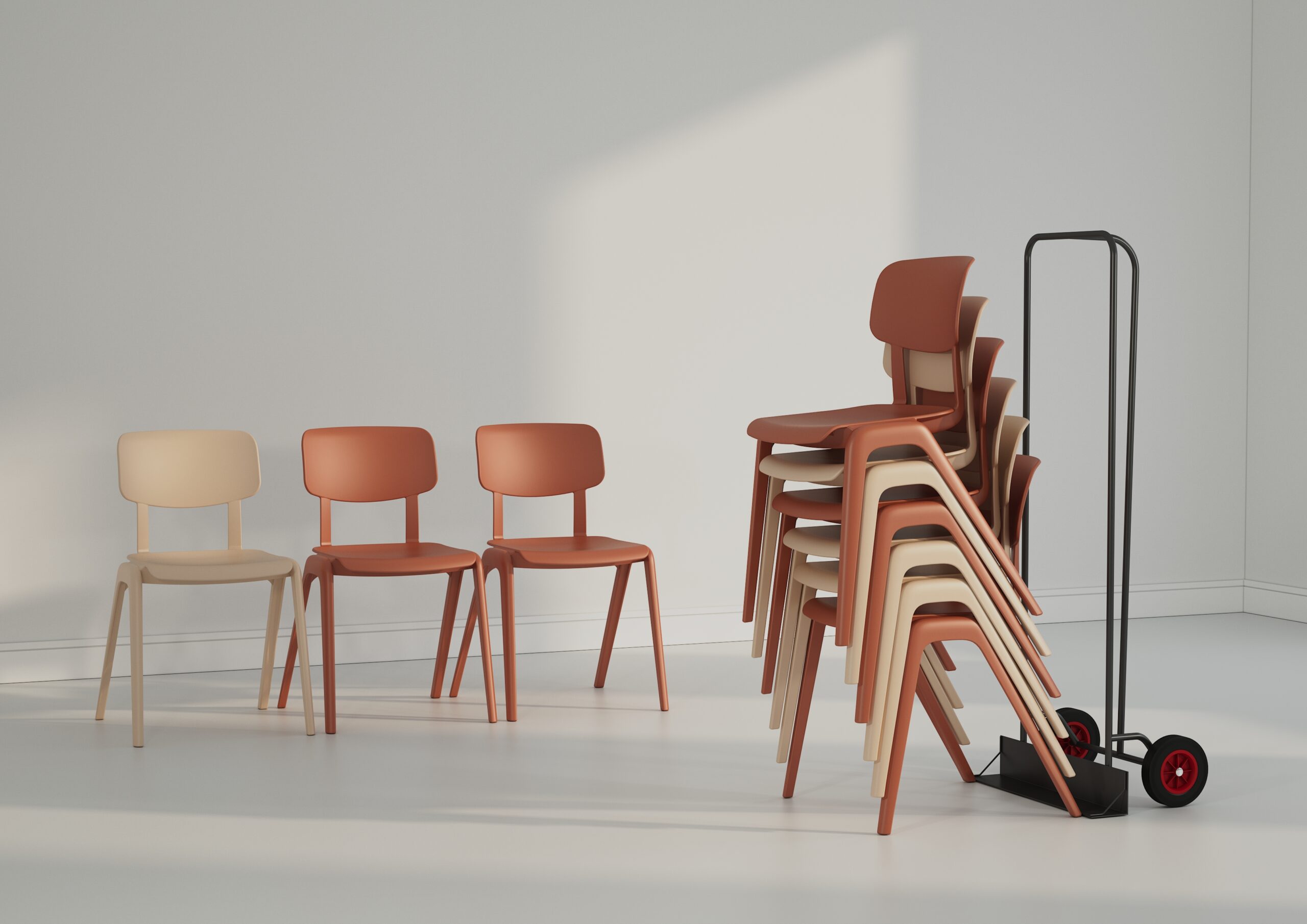 KI Launches the Sutton Chair  A homage to mid-century design, Sutton is a future-proof classic