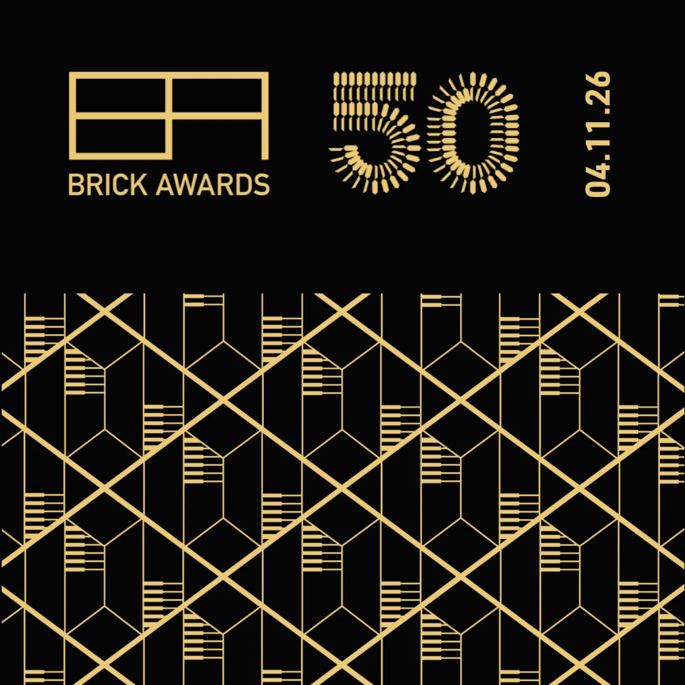 Entries for the 2026 Brick Awards open on Monday!