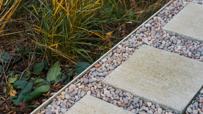 How RainEdge premium edging reduces risk of waterlogging