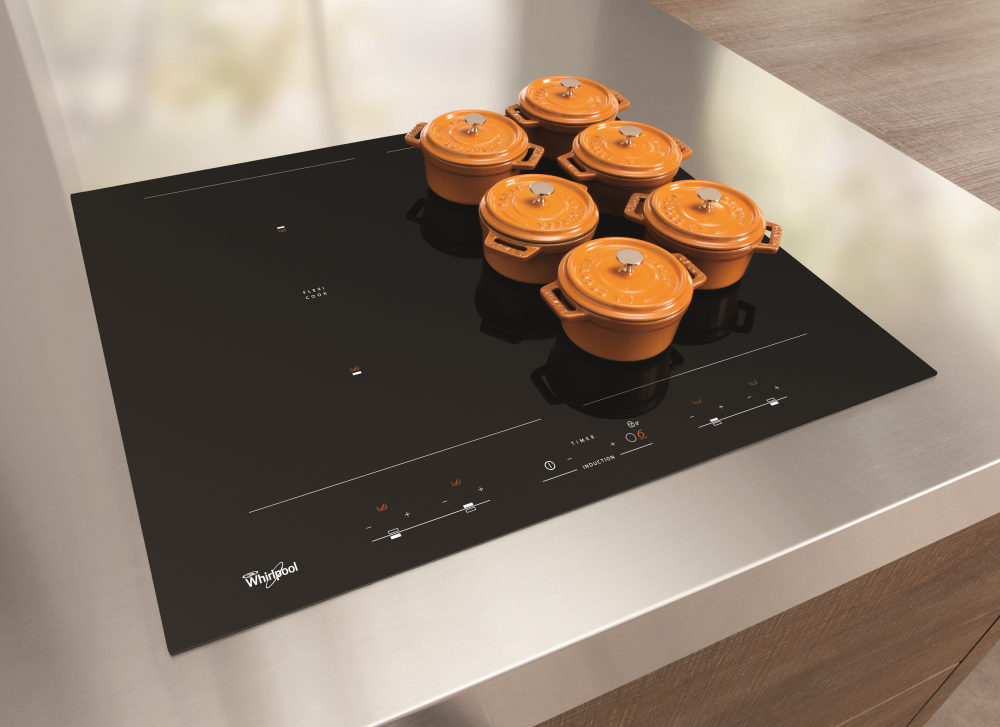 NEW WHIRLPOOL INDUCTION HOBS GIVE YOU  FAST AND FLEXIBLE COOKING