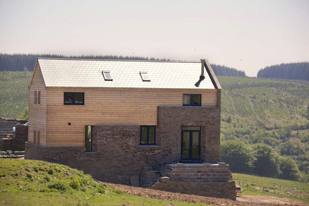 ‘OFF-GRID’ HOUSE IN SOUTH WALES, HEATED USING THERMASKIRT