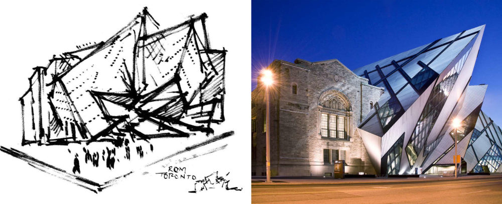 How Architecture Is Born: 7 Poetic Sketches by Daniel Libeskind and the Buildings They Helped to Shape