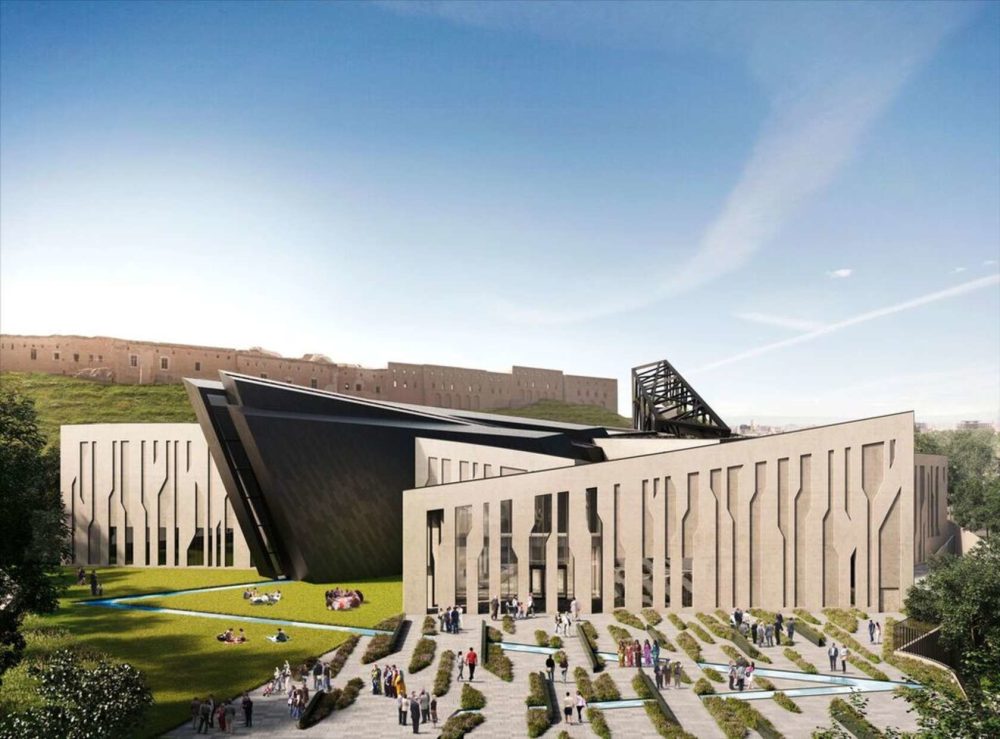 Daniel Libeskind Reveals Renderings for the Kurdistan Museum in Erbil, Iraq