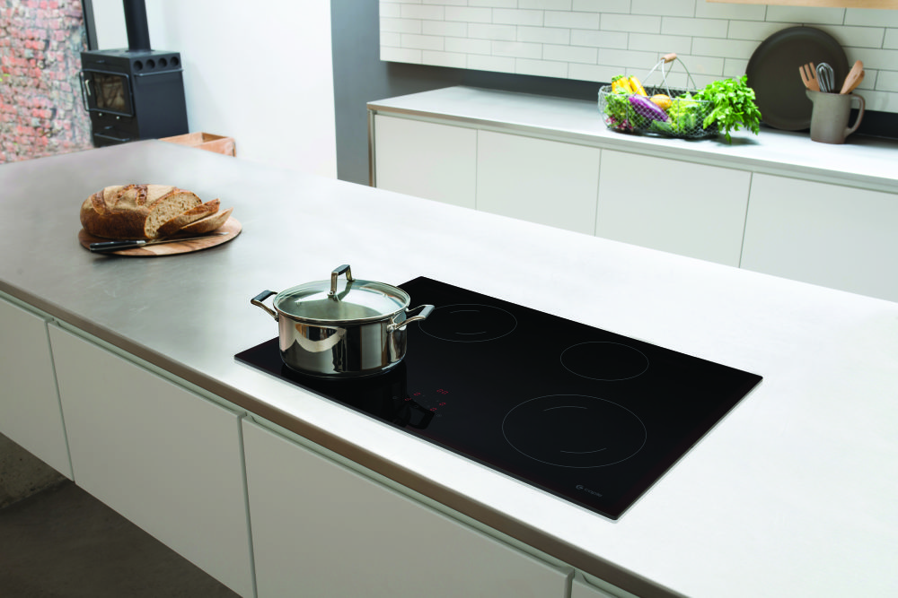 Big is beautiful with Caple’s new  C824C touch control ceramic hob