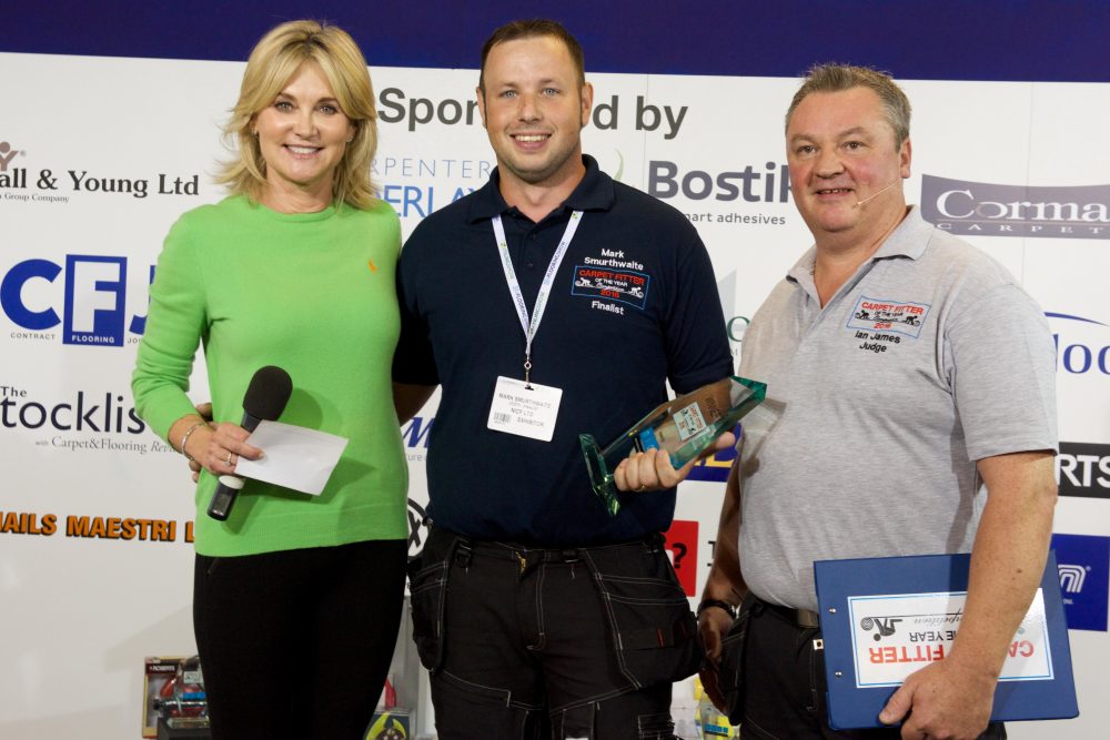 Carpet Fitter Finalists & Demo Zones at The Flooring Show