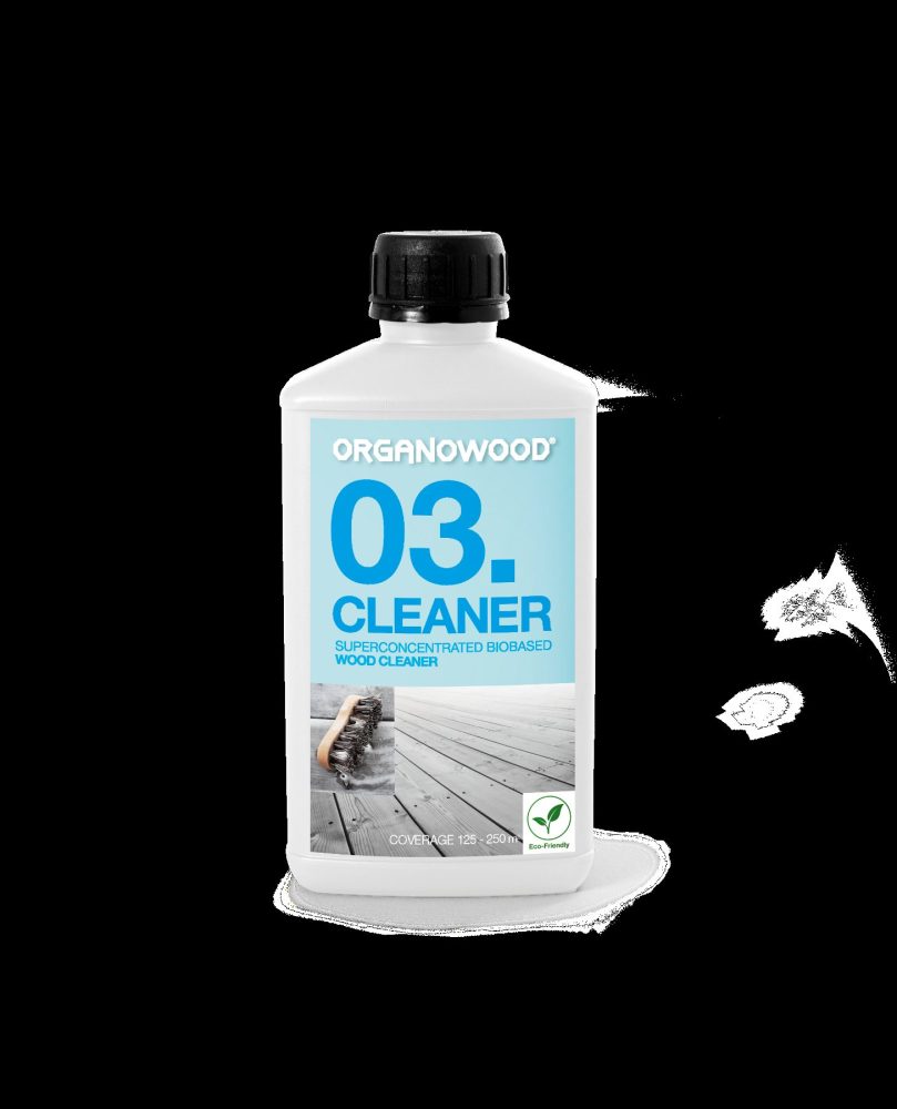 ORGANOWOOD® 03 CLEANER: A NATURAL WATER BASED WOOD CLEANER