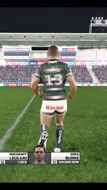 RINNAI RUGBY LEAGUE SPONSORSHIP NOW HAS ITS OWN VIDEO GAME……..