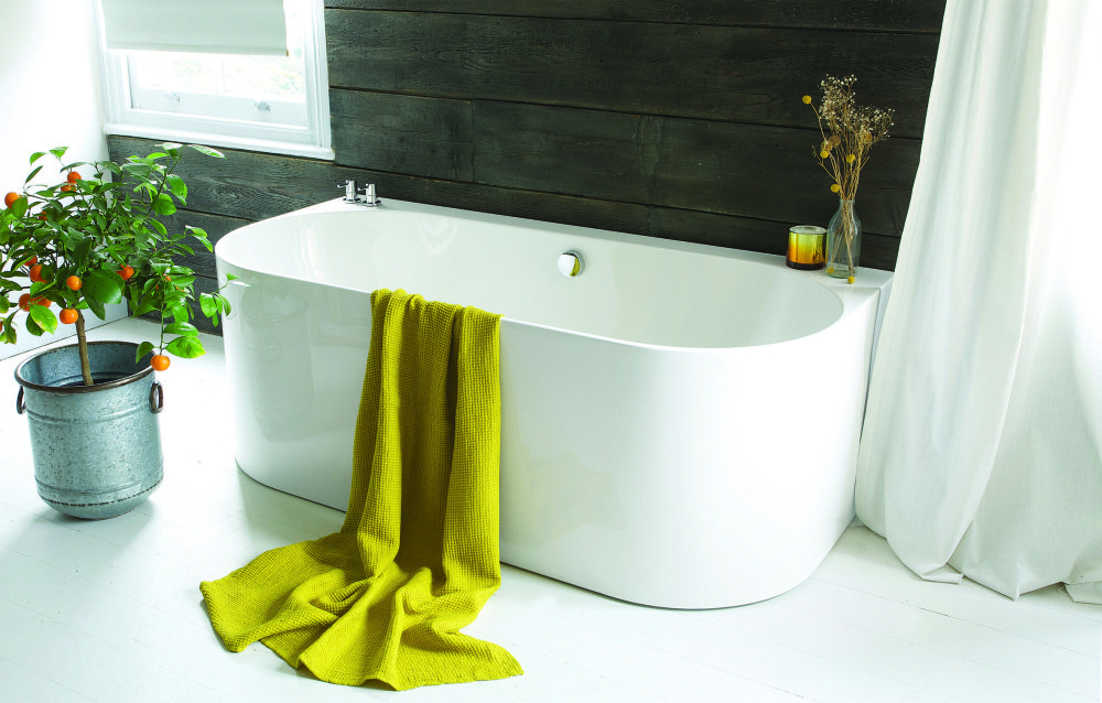 The beauty of back-to-wall baths from Waters Baths of Ashbourne