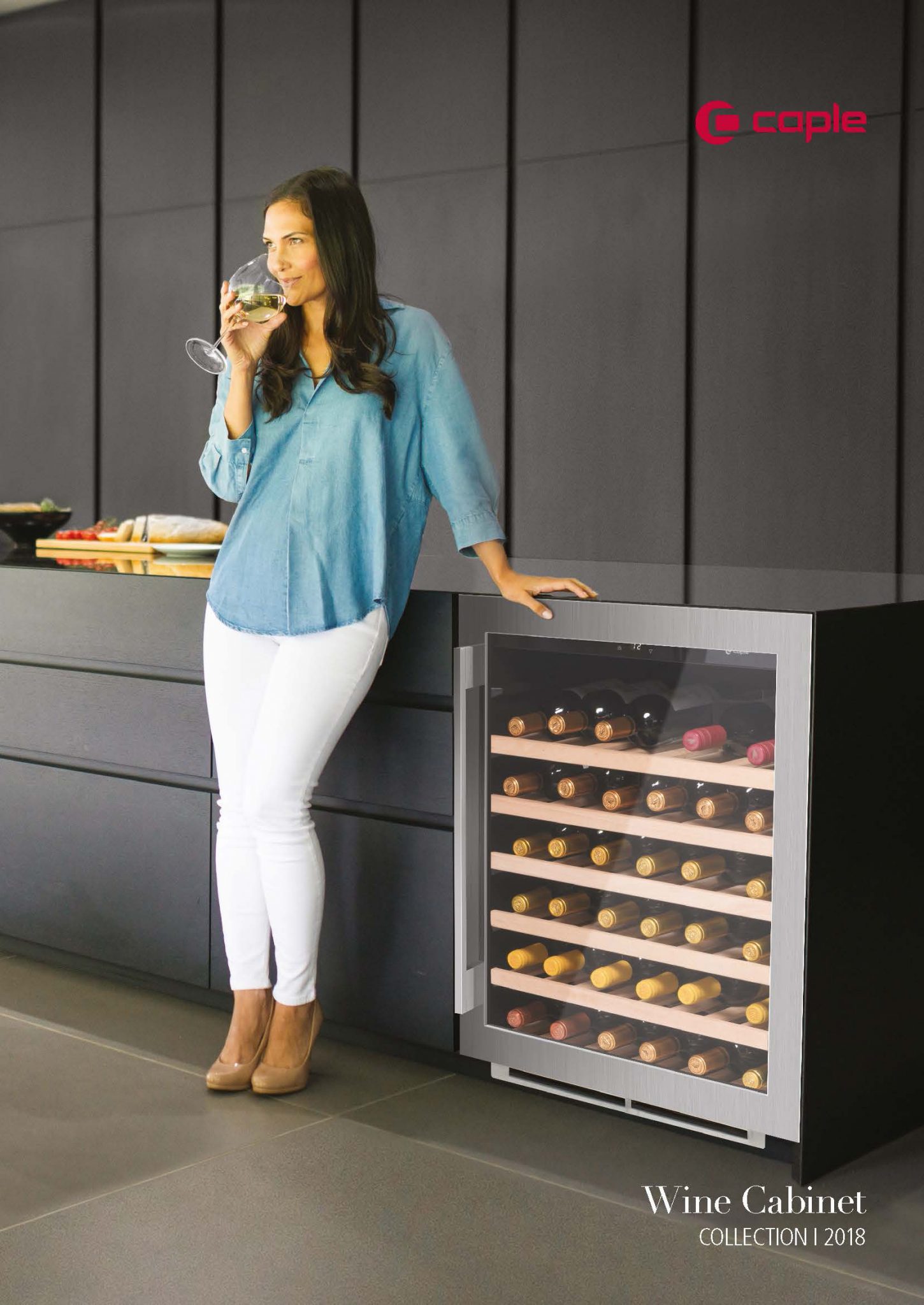 Raise a glass: Caple unveils its new  wine cabinet collection in stunning brochure