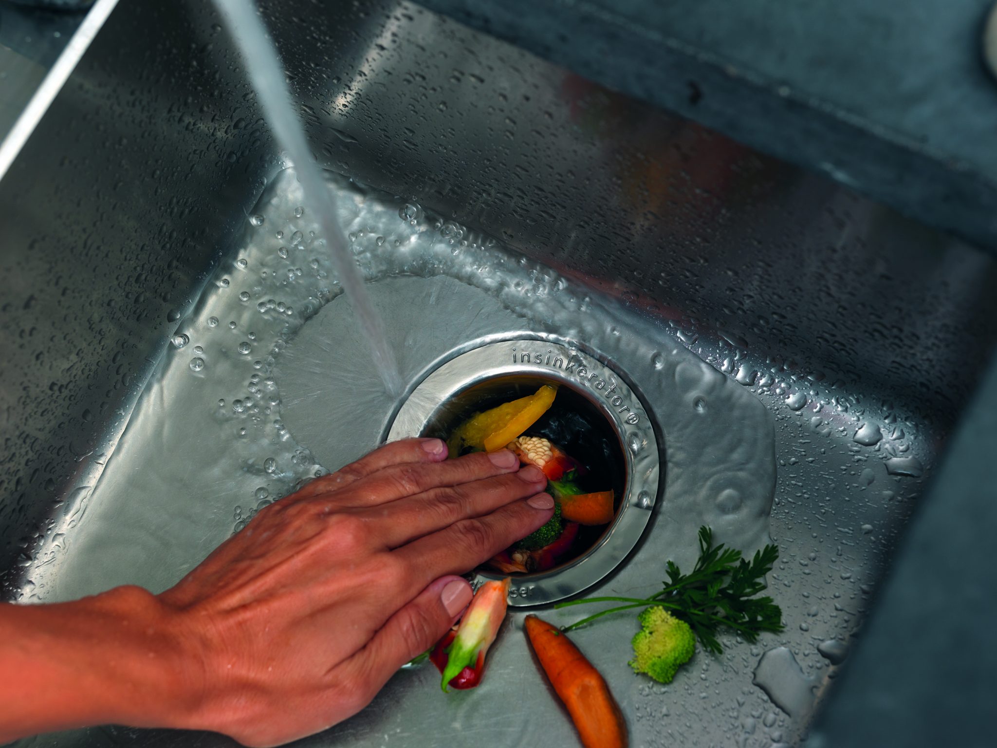INSINKERATOR® FOOD WASTE DISPOSERS;  IDEAL FOR THE HEALTH CONSCIOUS CONSUMER