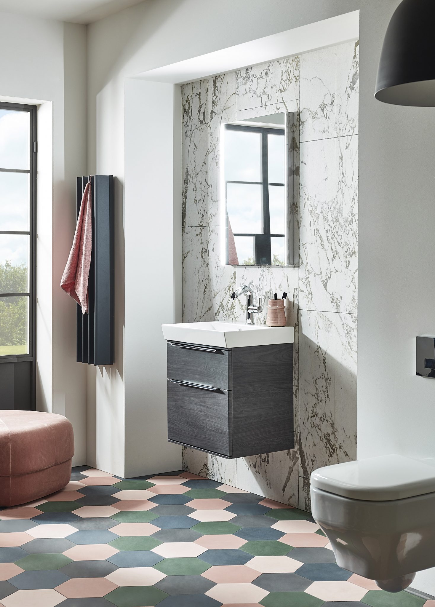 Roper Rhodes extends its popular  Scheme range of bathroom furniture