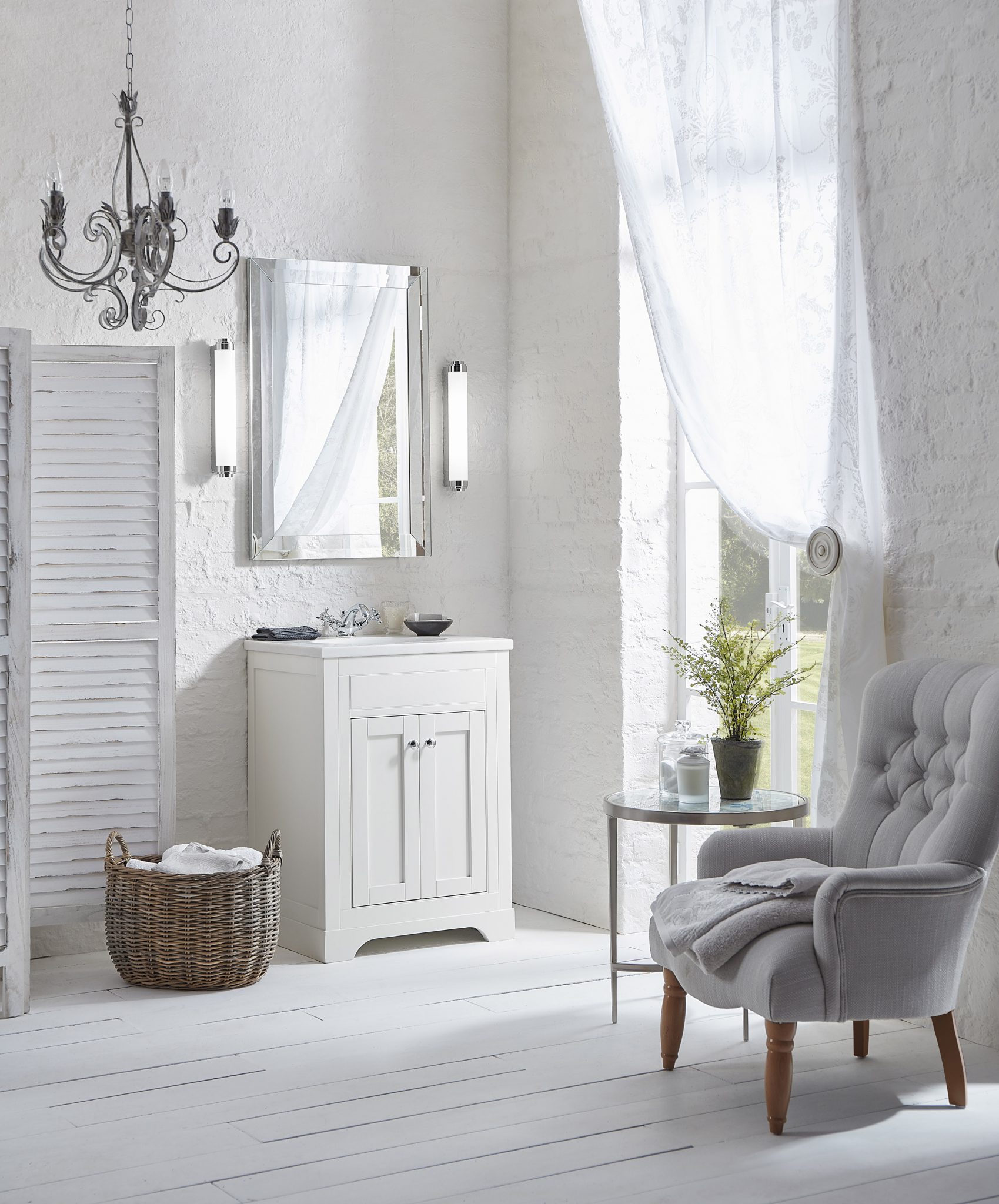Laura Ashley Bathroom Collection  extends popular Marlborough range