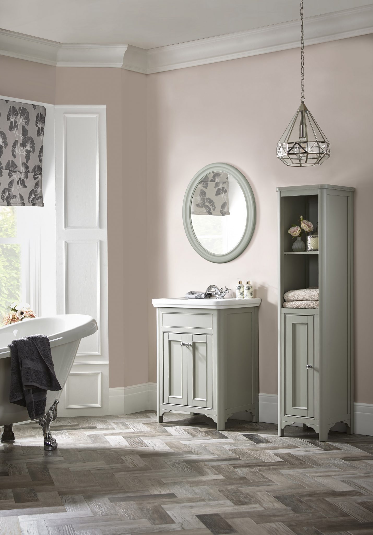 On reflection: Laura Ashley Bathroom Collection  extends luxurious Langham range with new mirror