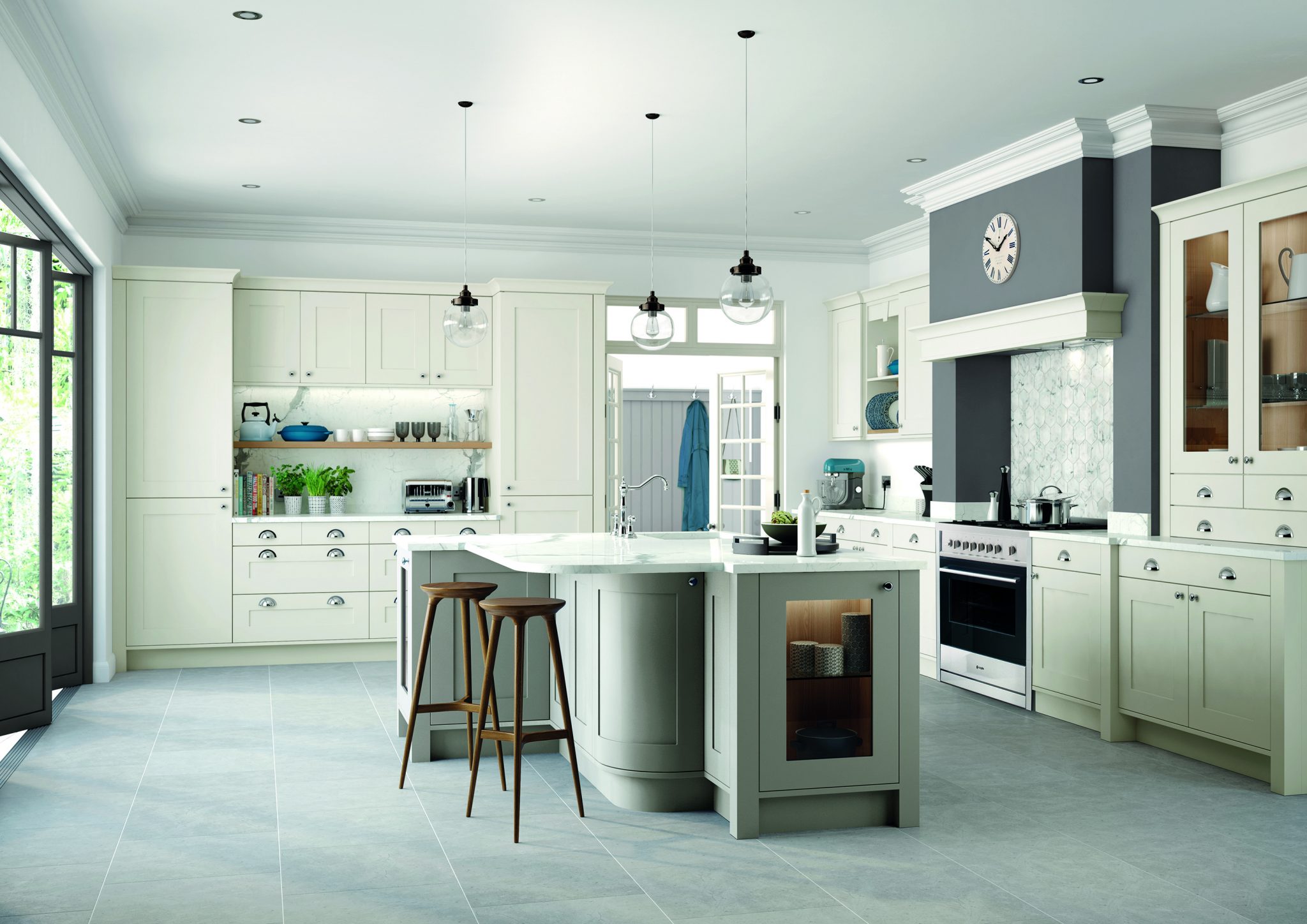 Painted perfection with Caple’s Pesaro kitchen