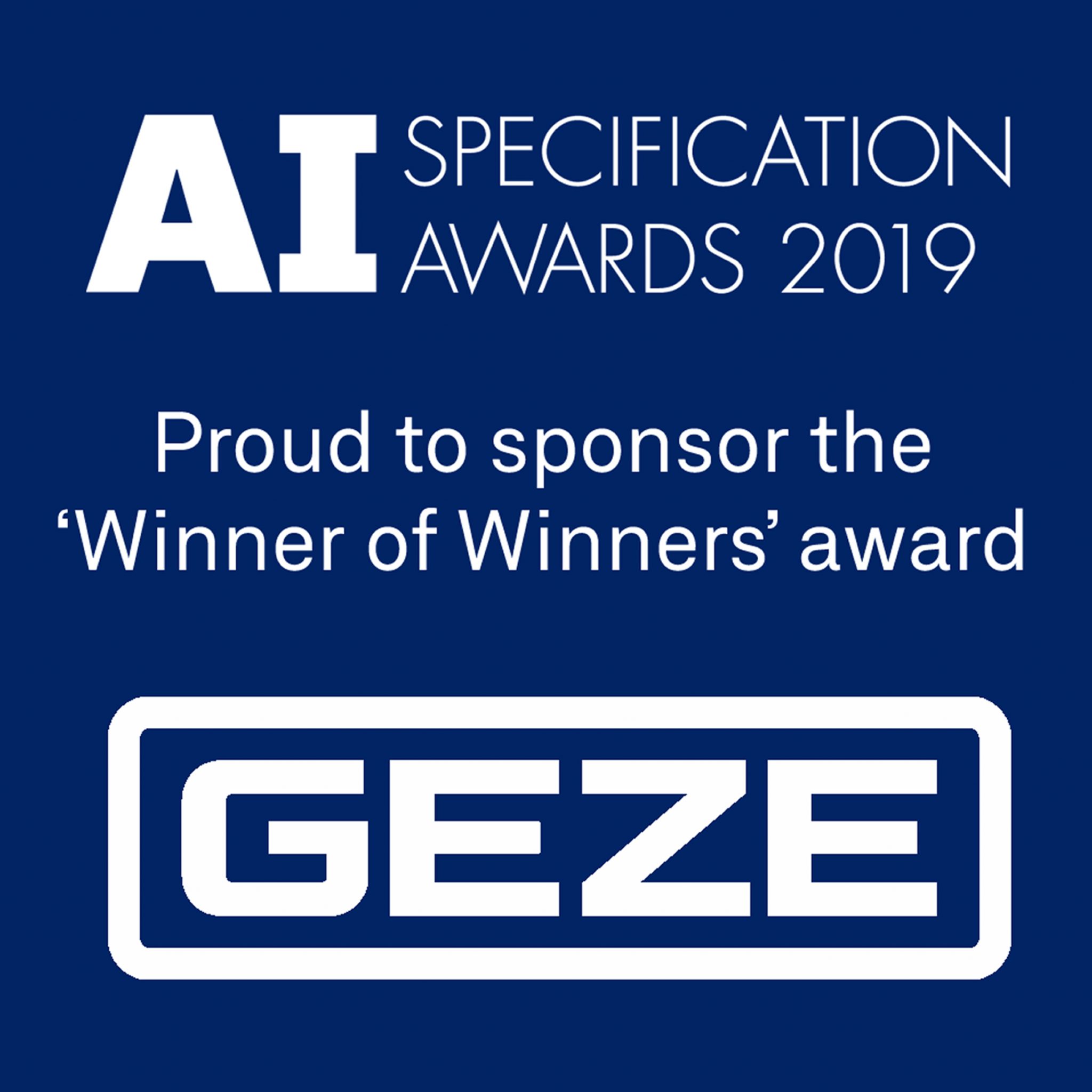 GEZE UK Sponsors Leading Architectural Ironmongery Award @GEZE_UK @gai_UK