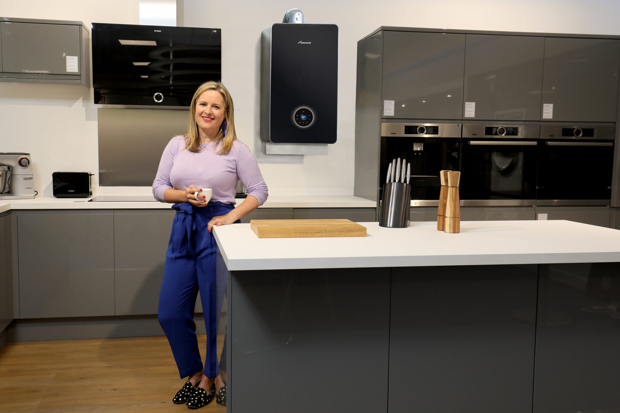 BOILERS ARE THE NEW BLACK SAYS SOPHIE ROBINSON AS WORCESTER BOSCH INTRODUCES FIRST ‘DESIGNER BOILER’ @HeatingYourHome