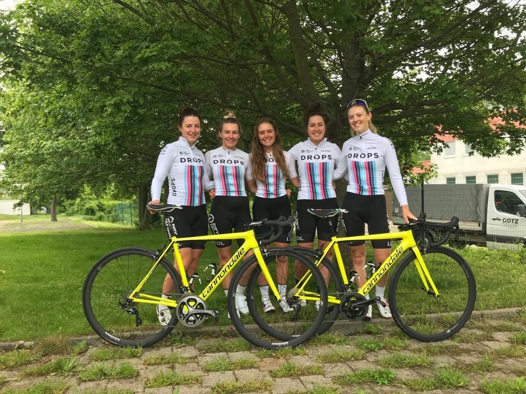 TRITON ‘DROPS’ TEAM IN FOR WOMEN’S CYCLE TOUR @Triton_ltd @DropsCycling