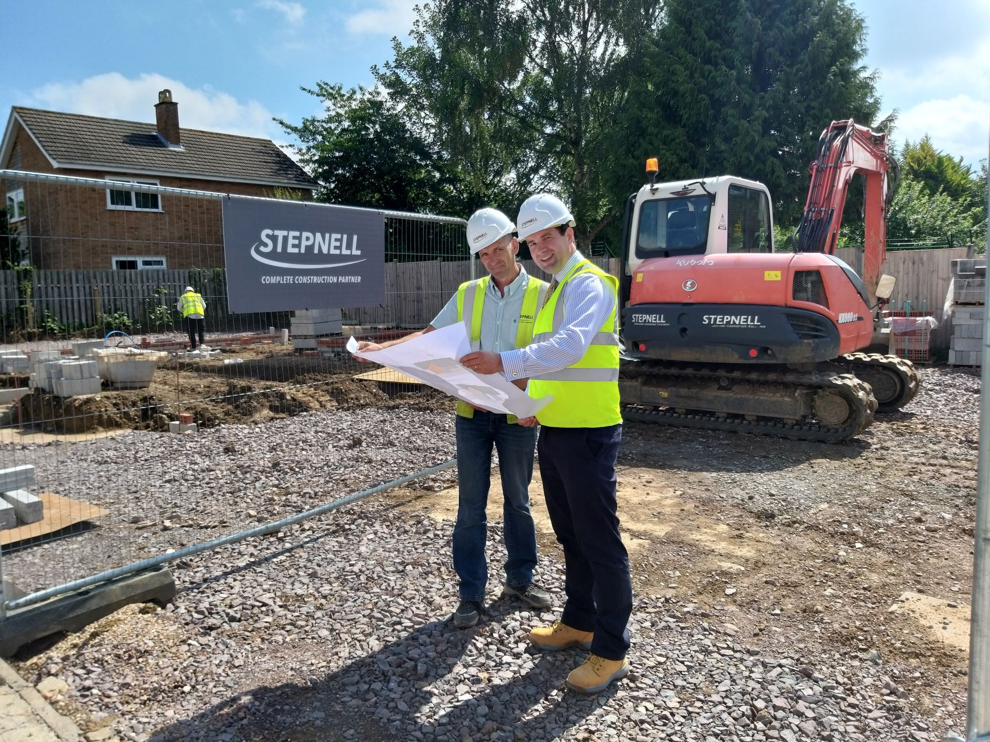 Work begins at unique housing development built and managed by Stepnell @Stepnellltd