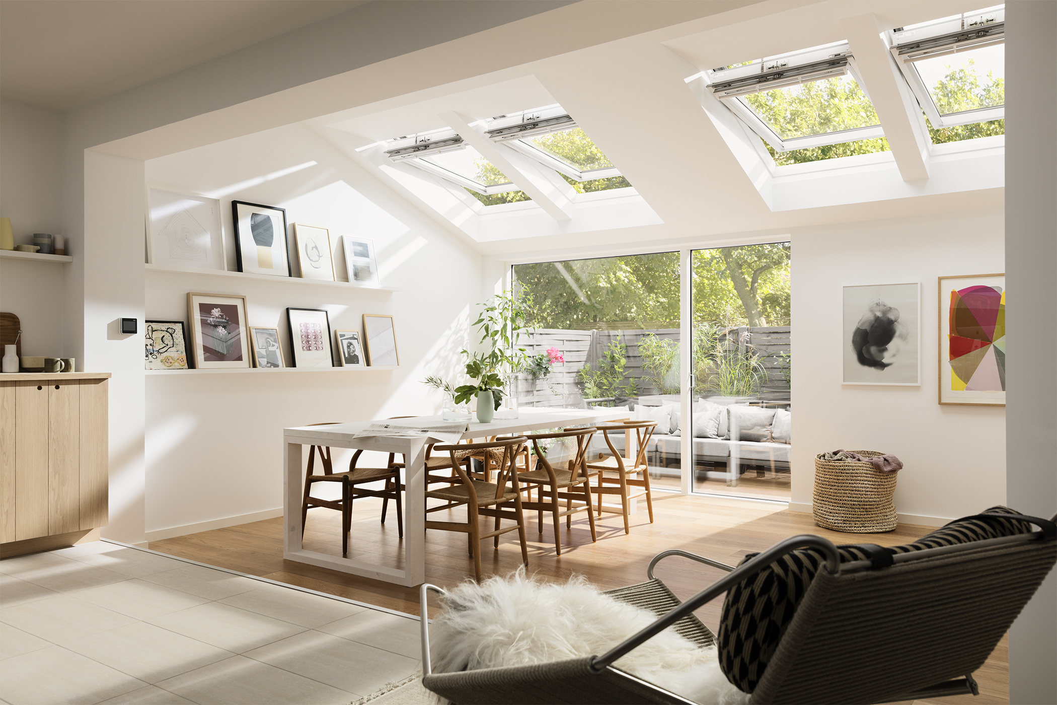 Create a bright, light and airy home with VELUX @VELUXGBI