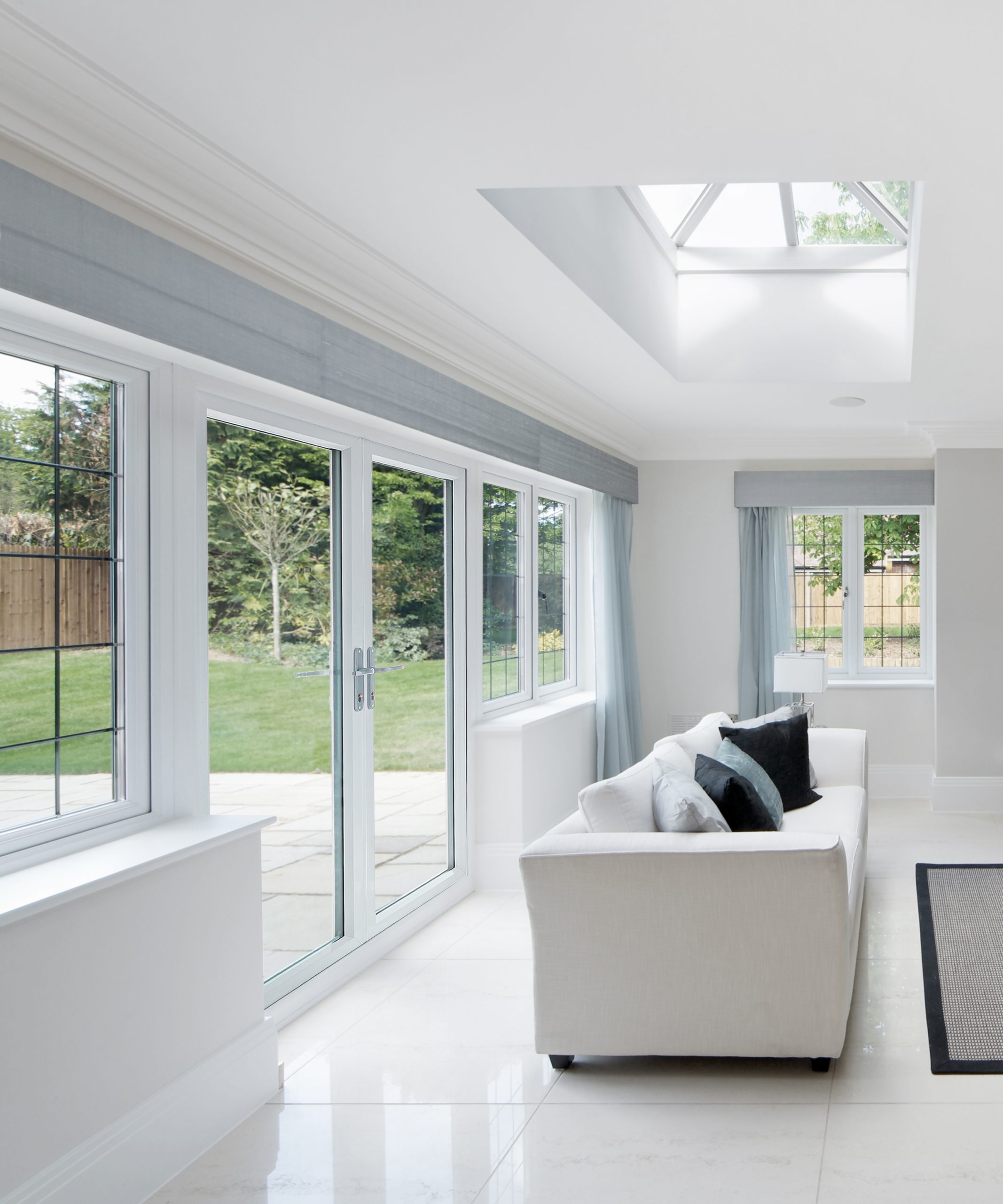 The flush sash, with added panache. Eurocell adds stylish new French door design to its Aspect range.