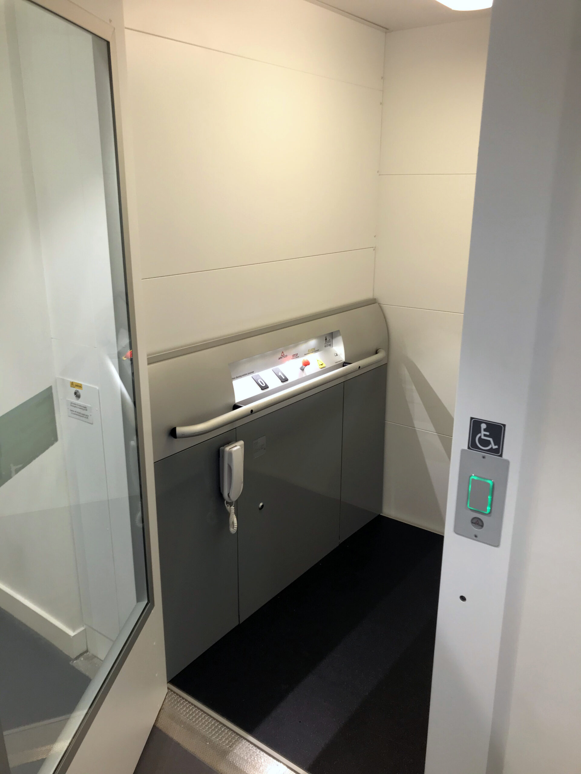 Commercial Platform Lift for Waterside Court @invalifts