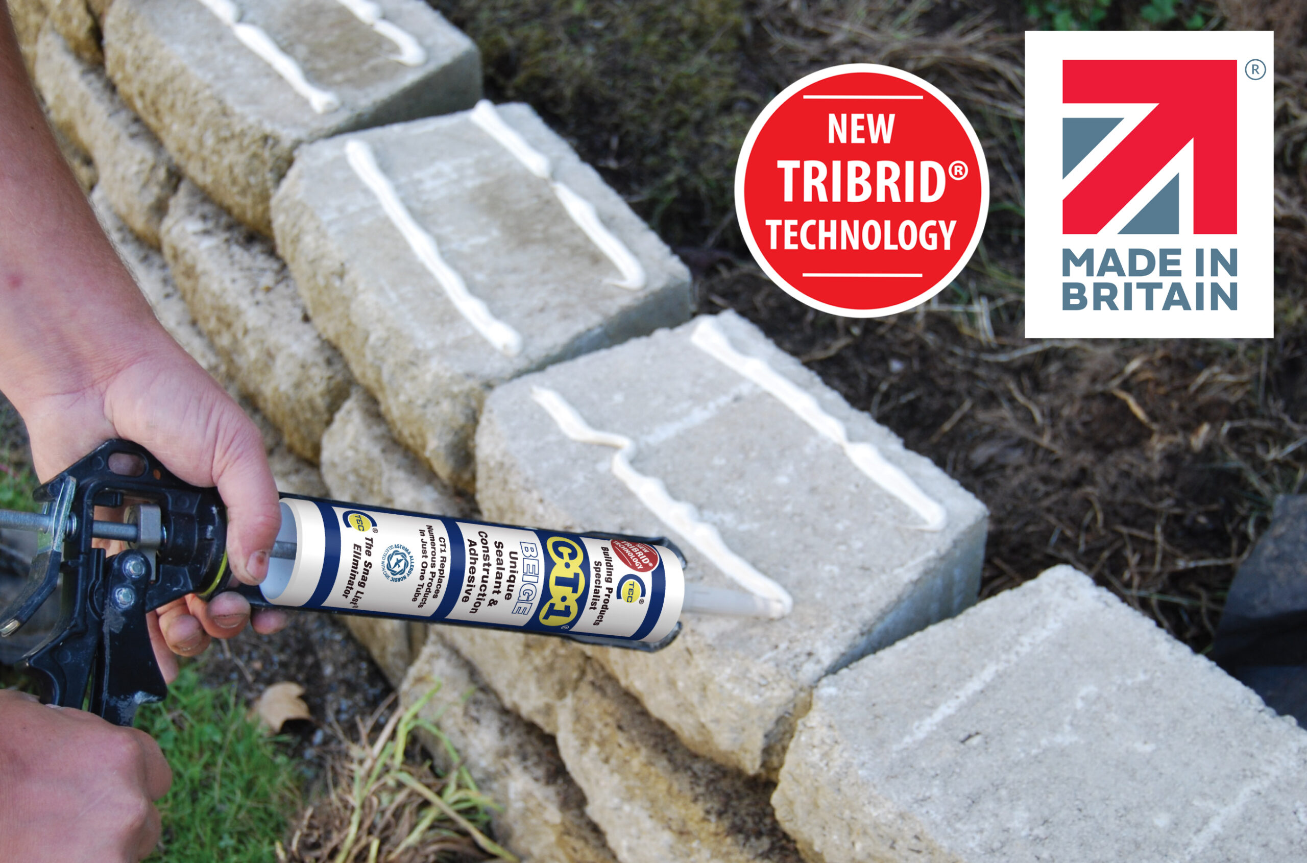 CT1 – The UK’s Number 1 Sealant and Adhesive using TRIBRID® Technology, outperforming old Hybrids. @CTec_NI_Ltd