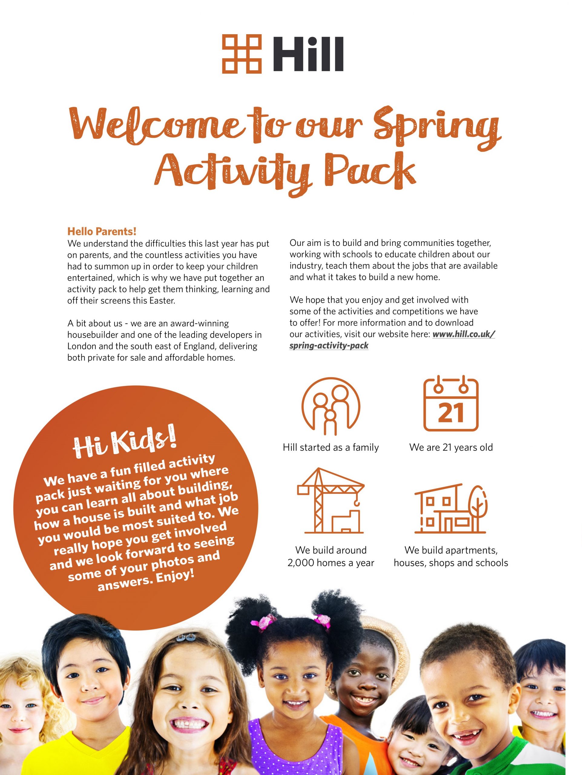 Hill Launches Activity Pack for Primary School Children @Hill_Group_UK