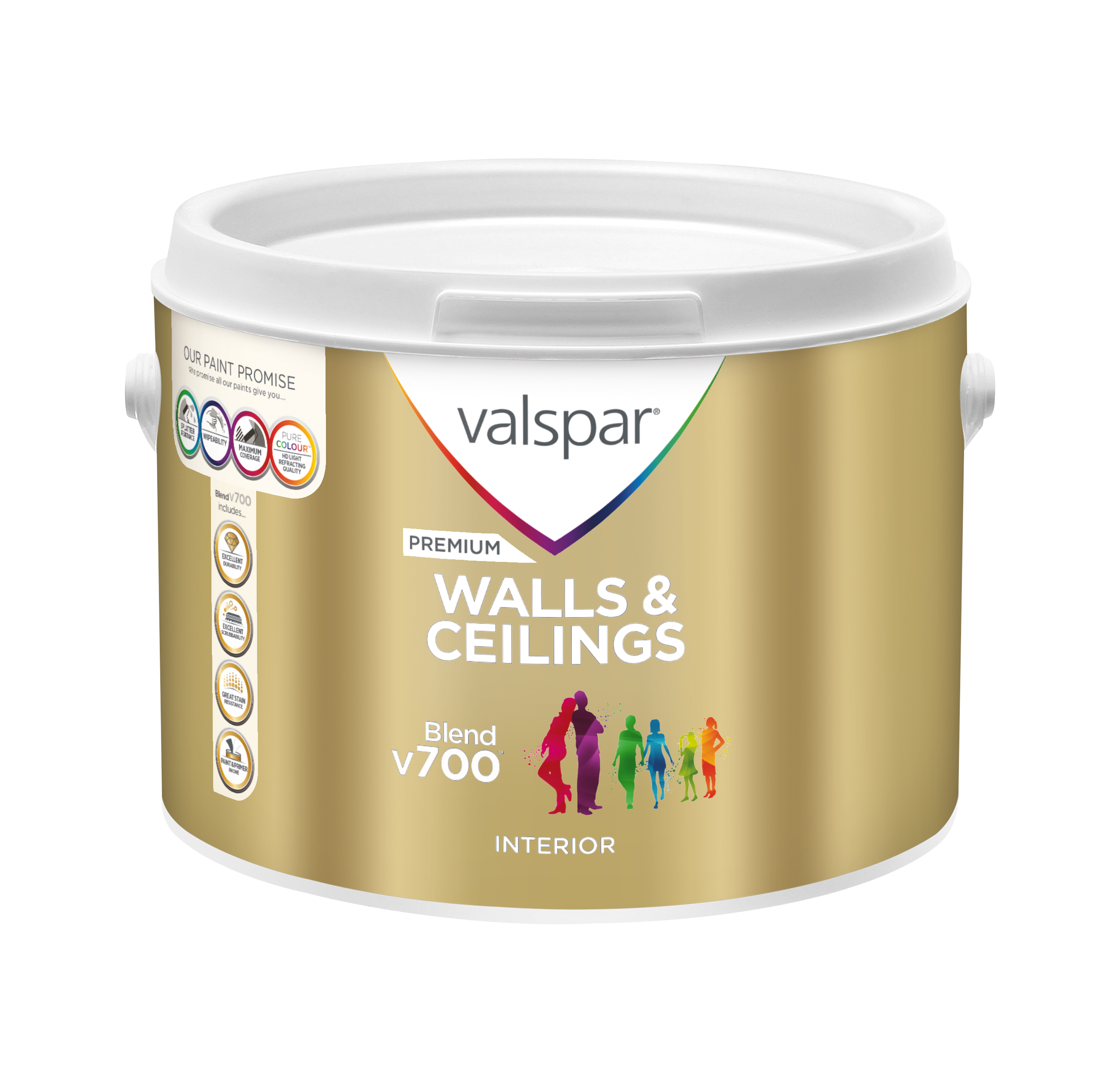 TOP OF THE POTS: VALSPAR v700 WALLS AND CEILINGS WINS GOLD IN GOOD HOUSEKEEPING INSTITUTE WASHABLE PAINT TEST @ValsparPaintUK @GHmagazine