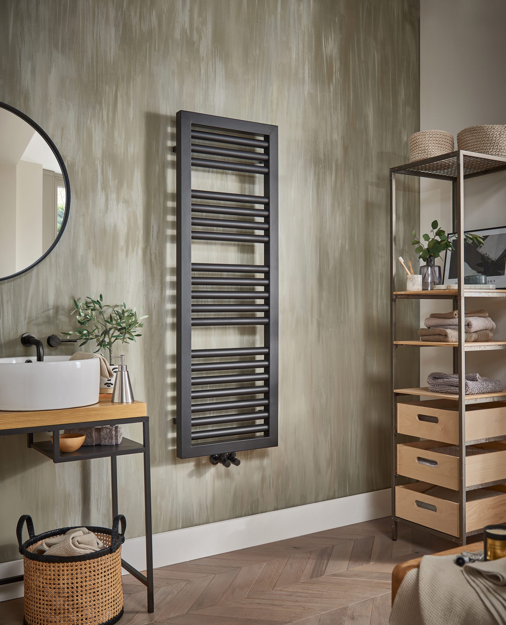 ‘Be Distinct’ with new Contrast Towel Warmer by Vogue (UK) @vogueukltd