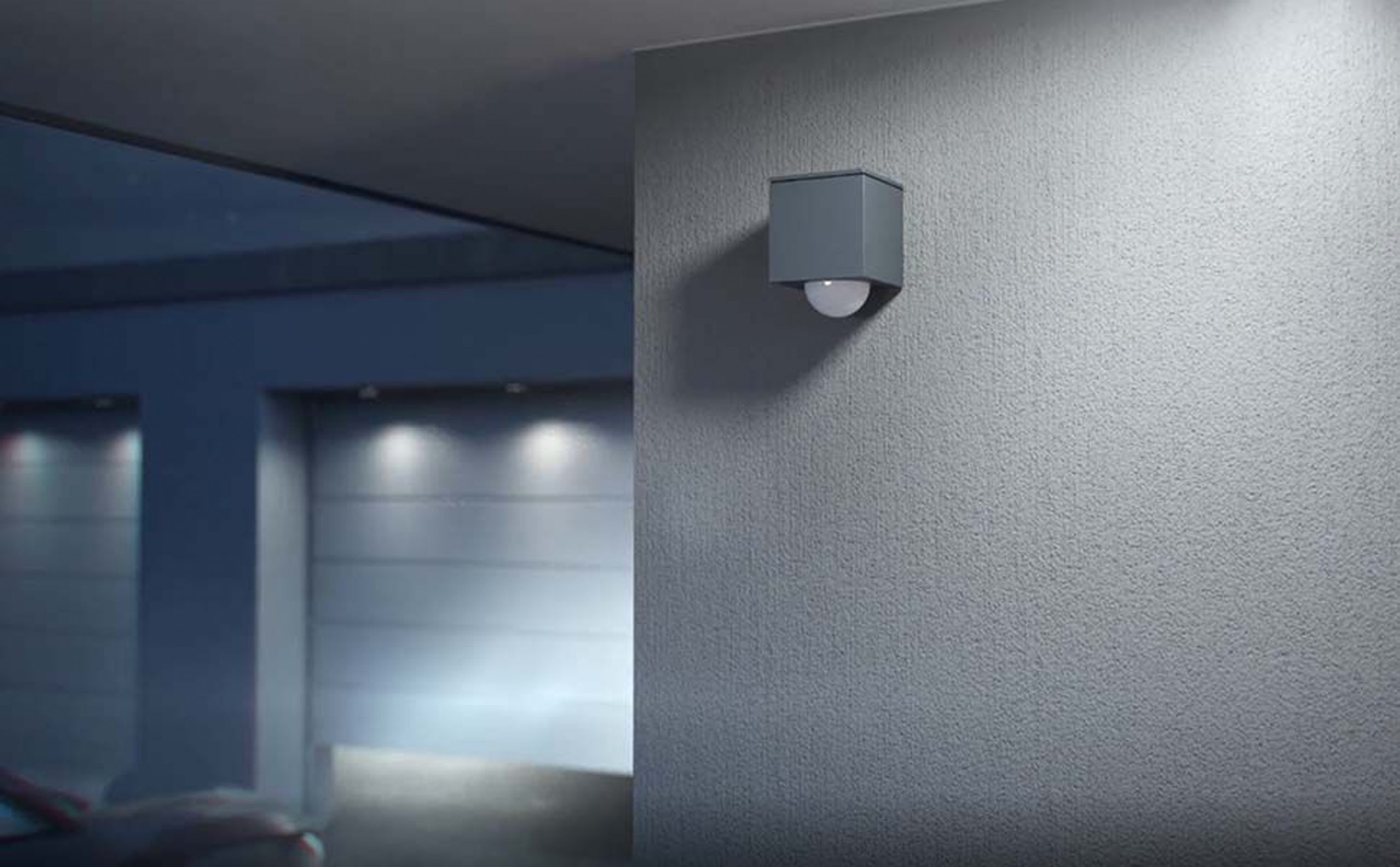 Indoor Outdoor Living with new Gira Motion Detector Cube @Gira