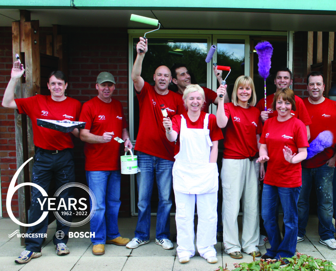 Paying it forward to celebrate 60 years of Worcester Bosch