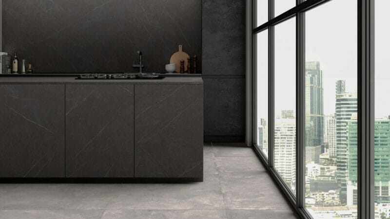 Stone-inspired glamour comes to the kitchen with two new ceramic surfaces from CRL Stone￼