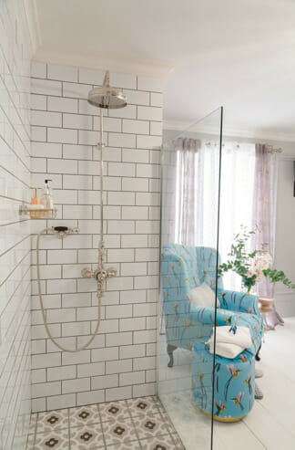 The new roaringly fabulous 1920 shower from Thomas Crapper