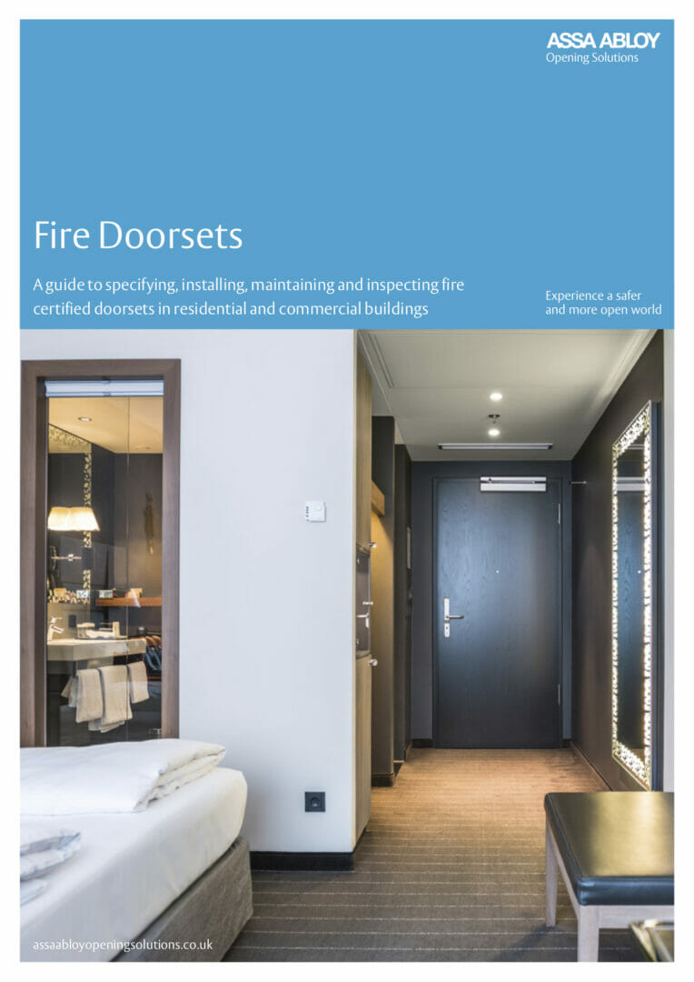 ASSA ABLOY Opening Solutions educates the industry with Fire Door Guide