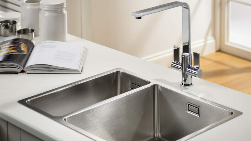 Large format sinks continue to uplevel the kitchen wash zone