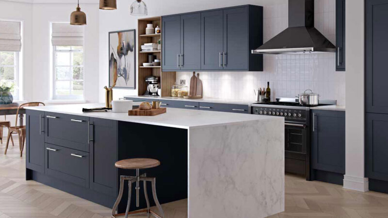 FIVE STEPS TO THE PERFECT BLUE KITCHEN