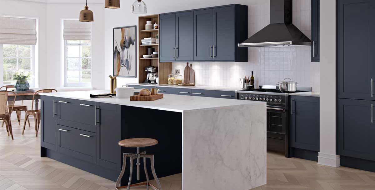 FIVE STEPS TO THE PERFECT BLUE KITCHEN