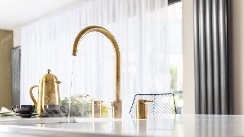 Pronteau instant hot water taps for every Abode