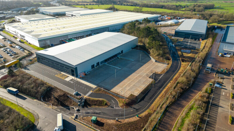 Ergo announces successful letting of 66, 738 sqft of prime industrial space in Stafford to Hill Helicopters