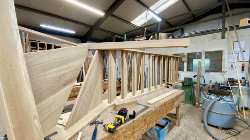 International Timber provides Laminated Oak for long-standing clients Runciman & Redpath