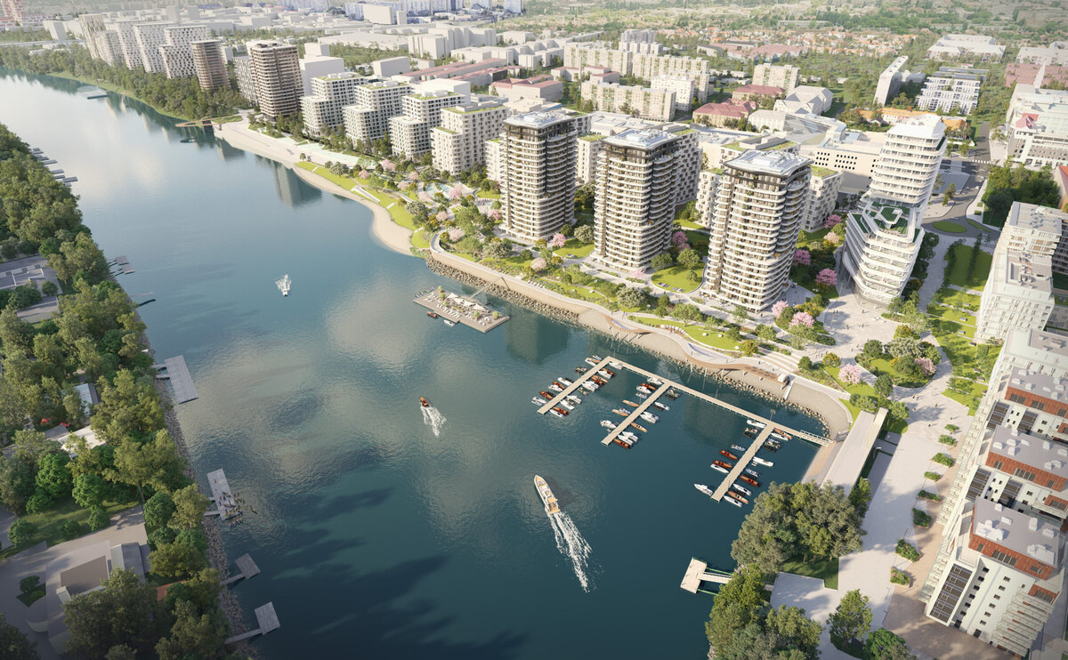 Cordia launches flagship riverfront regeneration project in Budapest, Marina City