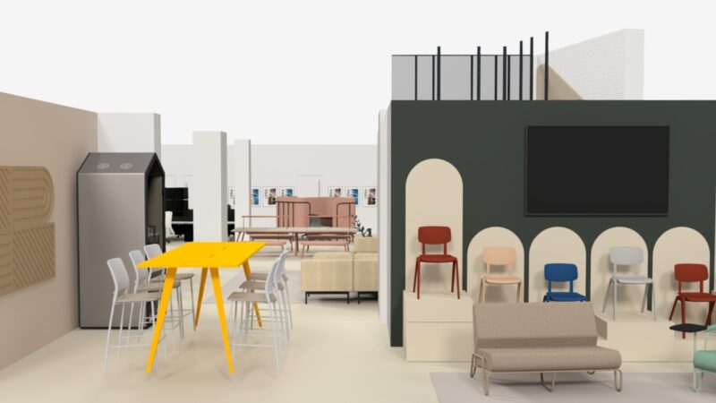 Sustainable Plastics, Interior Trends, New Product Launches and Design Guild Mark- Join KI in its new Showroom this Clerkenwell Design Week for a series of fascinating events and products